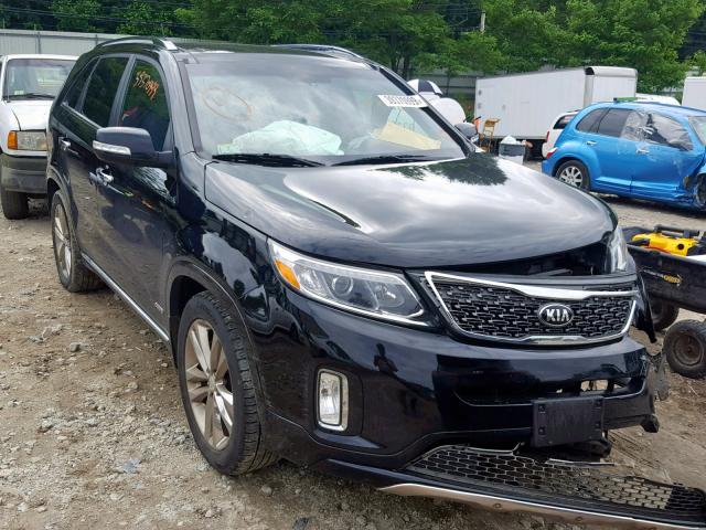 5XYKWDA76FG616251 - 2015 KIA SORENTO SX BLACK photo 1