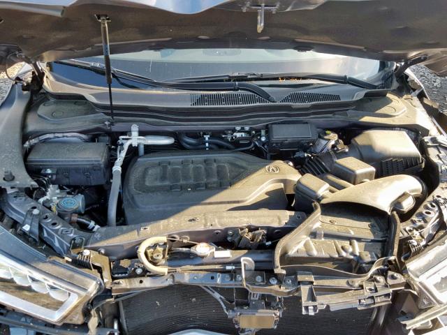 5J8YD4H5XKL013839 - 2019 ACURA MDX GRAY photo 7