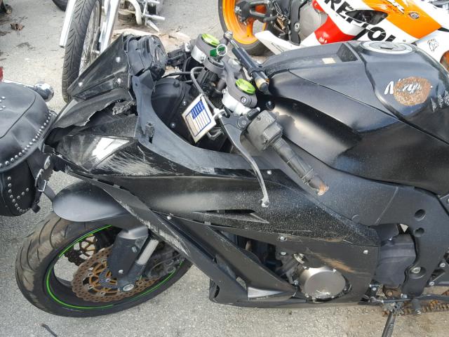 JKAZXCJ18FA025804 - 2015 KAWASAKI ZX1000 J GRAY photo 5