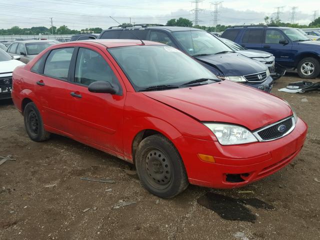 1FAFP34N26W251918 - 2006 FORD FOCUS ZX4 RED photo 1