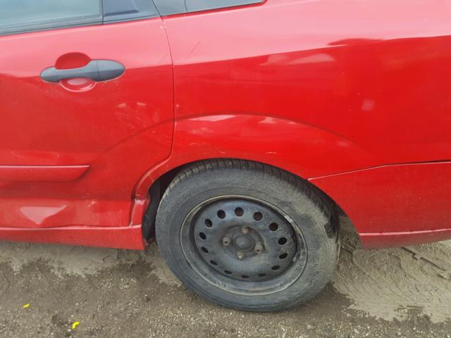 1FAFP34N26W251918 - 2006 FORD FOCUS ZX4 RED photo 9