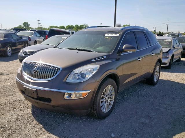 5GAKRBED2CJ149001 - 2012 BUICK ENCLAVE BROWN photo 2