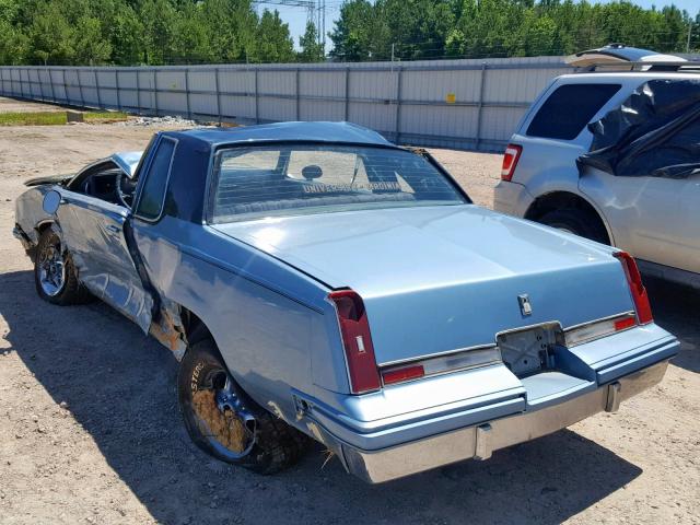 1G3AR47A7DM381344 - 1983 OLDSMOBILE CUTLASS SU BLUE photo 3