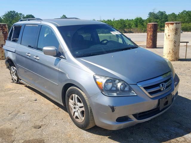 5FNRL38486B129573 - 2006 HONDA ODYSSEY EX BLUE photo 1