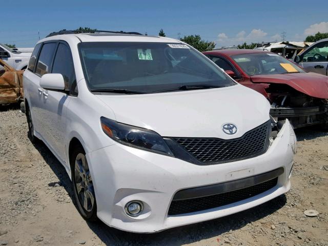 5TDXK3DC7FS683075 - 2015 TOYOTA SIENNA SPO WHITE photo 1