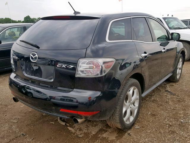 JM3ER4W3XA0325980 - 2010 MAZDA CX-7 BLACK photo 4