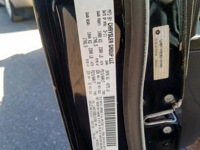 1J4NF1FB5BD191990 - 2011 JEEP COMPASS SP Қара фото 10