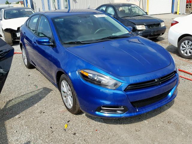 1C3CDFBB0ED824331 - 2014 DODGE DART SXT BLUE photo 1