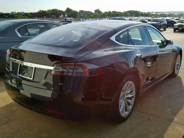 5YJSA1E15HF201340 - 2017 TESLA MODEL S BLACK photo 4