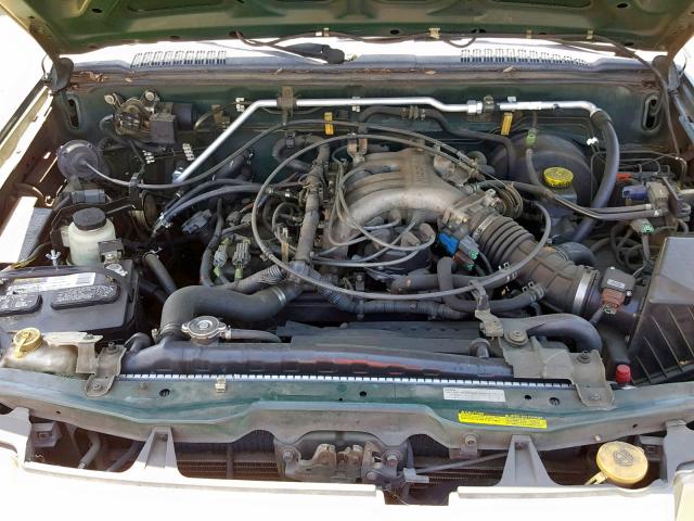 5N1ED28Y7YC565934 - 2000 NISSAN XTERRA XE GREEN photo 7