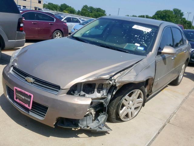 2G1WU58R979206182 - 2007 CHEVROLET IMPALA LTZ TAN photo 2