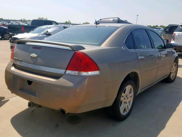 2G1WU58R979206182 - 2007 CHEVROLET IMPALA LTZ TAN photo 4