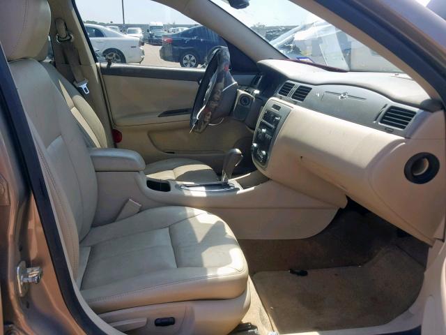 2G1WU58R979206182 - 2007 CHEVROLET IMPALA LTZ TAN photo 5