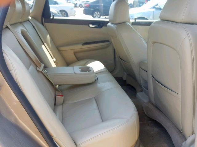 2G1WU58R979206182 - 2007 CHEVROLET IMPALA LTZ TAN photo 6