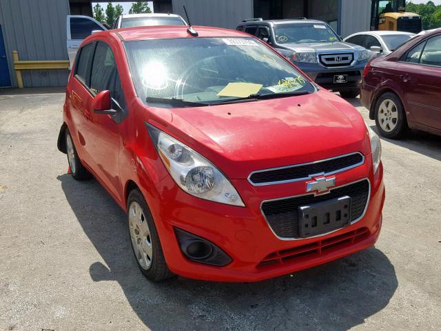 KL8CB6S94DC589475 - 2013 CHEVROLET SPARK LS RED photo 1