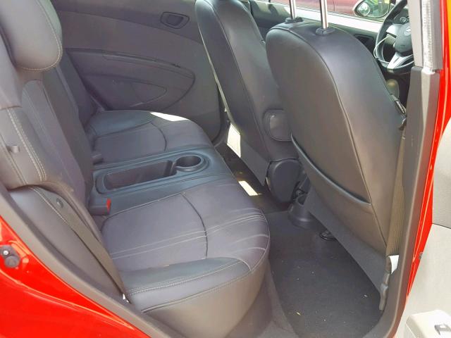 KL8CB6S94DC589475 - 2013 CHEVROLET SPARK LS RED photo 6