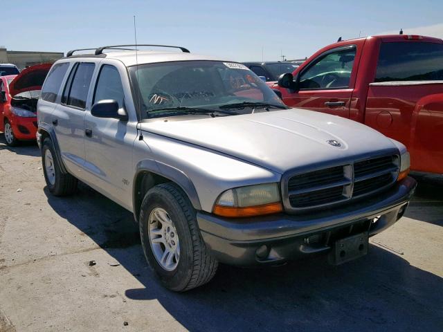 1B4HR38N82F191514 - 2002 DODGE DURANGO SP SILVER photo 1