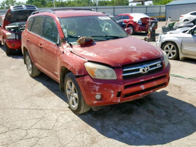 JTMBK31V065011638 - 2006 TOYOTA RAV4 LIMIT RED photo 1