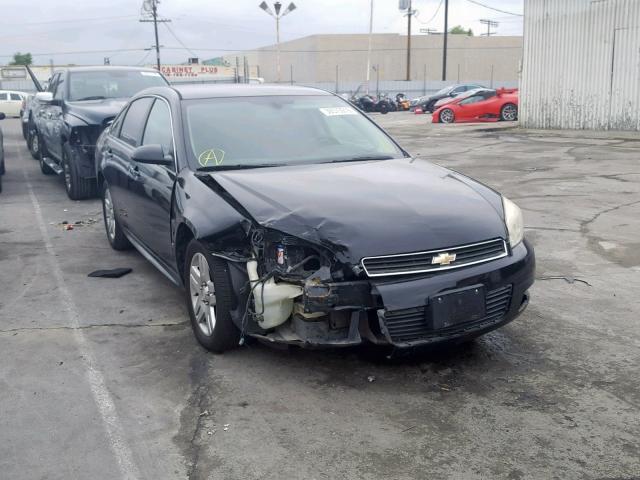 2G1WC57M891150956 - 2009 CHEVROLET IMPALA 2LT BLACK photo 1