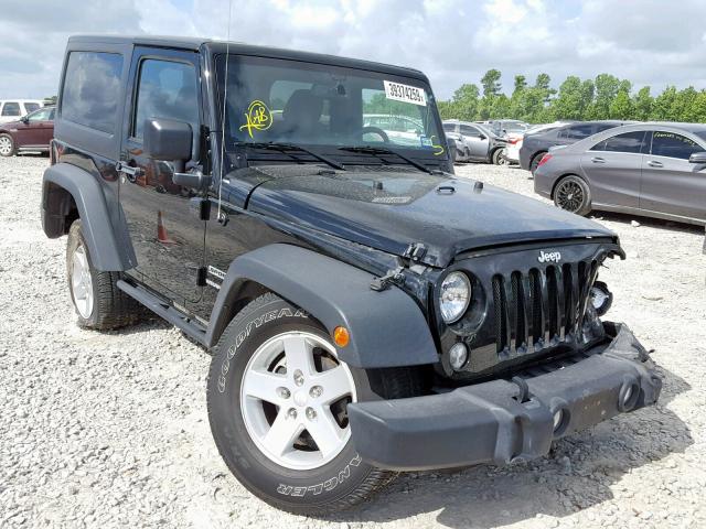 1C4AJWAG9FL639498 - 2015 JEEP WRANGLER S BLACK photo 1