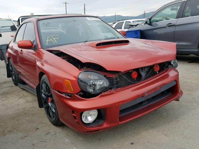 JF1GD29602G505171 - 2002 SUBARU IMPREZA WR RED photo 1