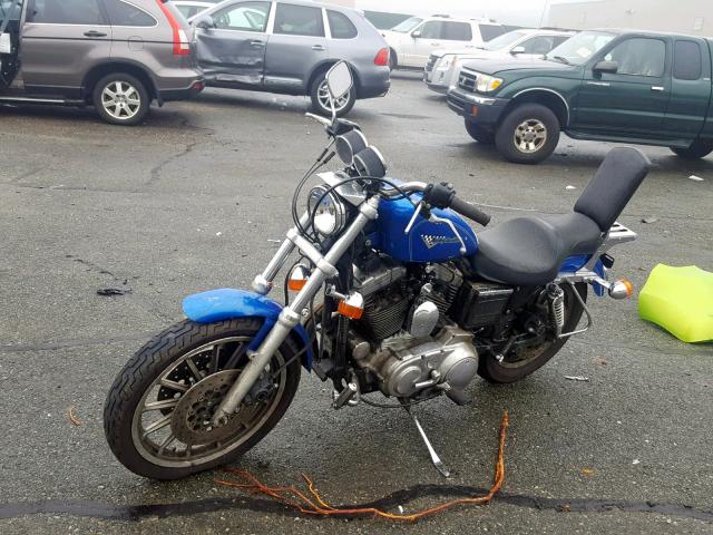 1HD1CHP18VY223077 - 1997 HARLEY-DAVIDSON XL1200 S BLUE photo 2