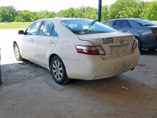 4T1BB46K69U085351 - 2009 TOYOTA CAMRY HYBR WHITE photo 3