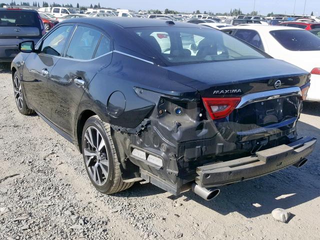 1N4AA6AP1GC448763 - 2016 NISSAN MAXIMA 3.5 BLACK photo 3