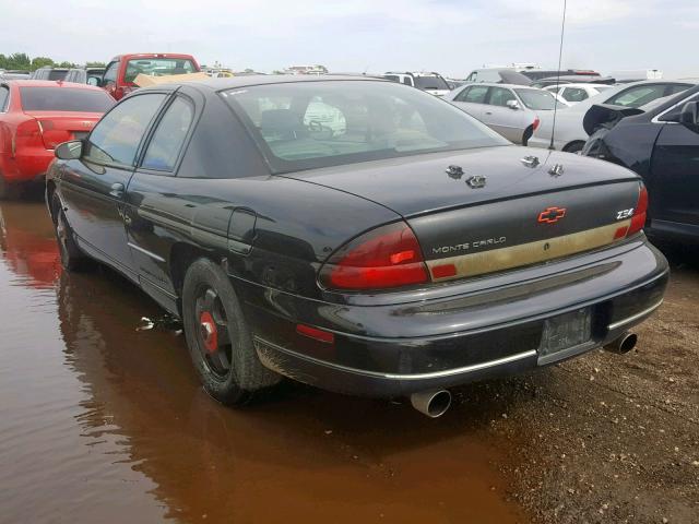 2G1WX12K8W9316859 - 1998 CHEVROLET MONTE CARL BLACK photo 3