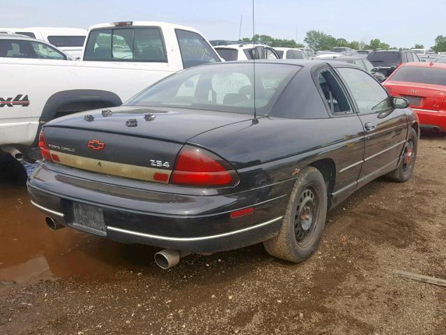 2G1WX12K8W9316859 - 1998 CHEVROLET MONTE CARL BLACK photo 4