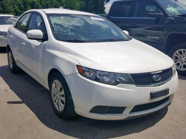 KNAFU4A23A5133066 - 2010 KIA FORTE EX WHITE photo 1