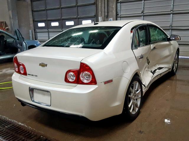 1G1ZE5EB7A4144468 - 2010 CHEVROLET MALIBU LTZ თეთრი ფოტო 4
