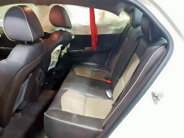 1G1ZE5EB7A4144468 - 2010 CHEVROLET MALIBU LTZ თეთრი ფოტო 6