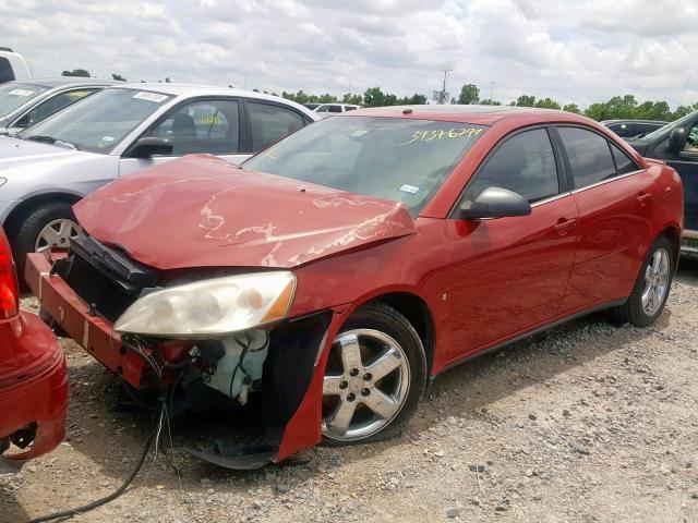 1G2ZH558164128846 - 2006 PONTIAC G6 GT RED photo 2