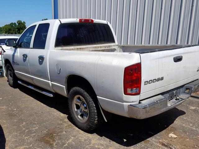 1D7HA18N44S540778 - 2004 DODGE RAM 1500 S WHITE photo 3