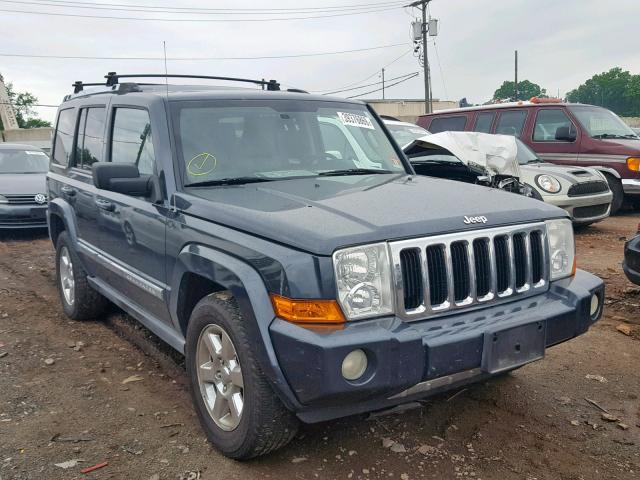 1J8HG58227C598983 - 2007 JEEP COMMANDER GRAY photo 1