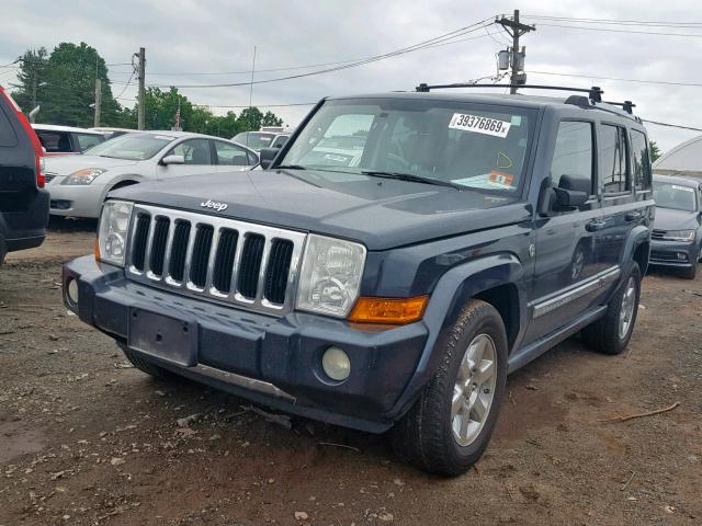 1J8HG58227C598983 - 2007 JEEP COMMANDER GRAY photo 2