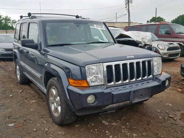 1J8HG58227C598983 - 2007 JEEP COMMANDER GRAY photo 9