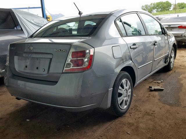 3N1AB61E79L624599 - 2009 NISSAN SENTRA 2.0 GRAY photo 4