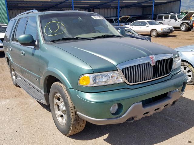 5LMFU28A1YLJ39497 - 2000 LINCOLN NAVIGATOR მწვანე ფოტო 1