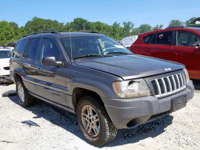 1J4GX48S94C112608 - 2004 JEEP GRAND CHER GRAY photo 1