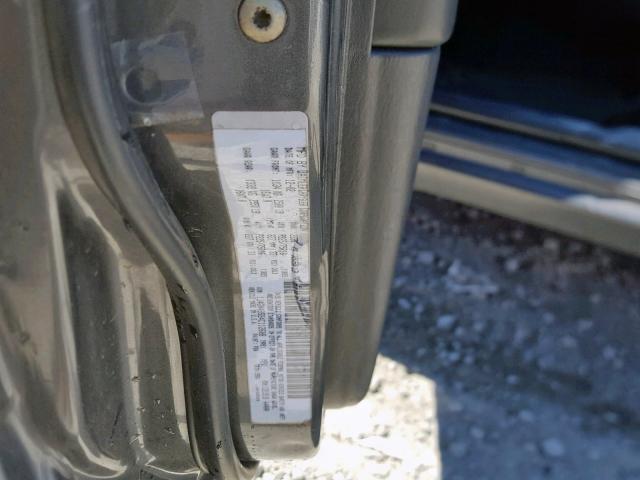 1J4GX48S94C112608 - 2004 JEEP GRAND CHER GRAY photo 10