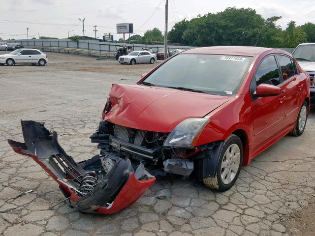 3N1AB61E39L658989 - 2009 NISSAN SENTRA 2.0 RED photo 2