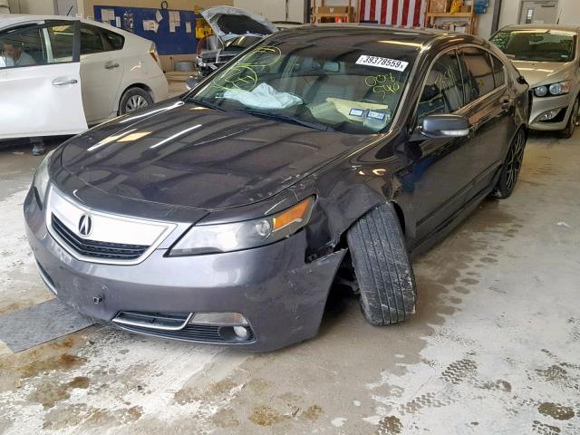 19UUA8F52DA008540 - 2013 ACURA TL TECH CHARCOAL photo 2