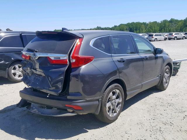 2HKRW1H84JH522687 - 2018 HONDA CR-V EXL GRAY photo 4