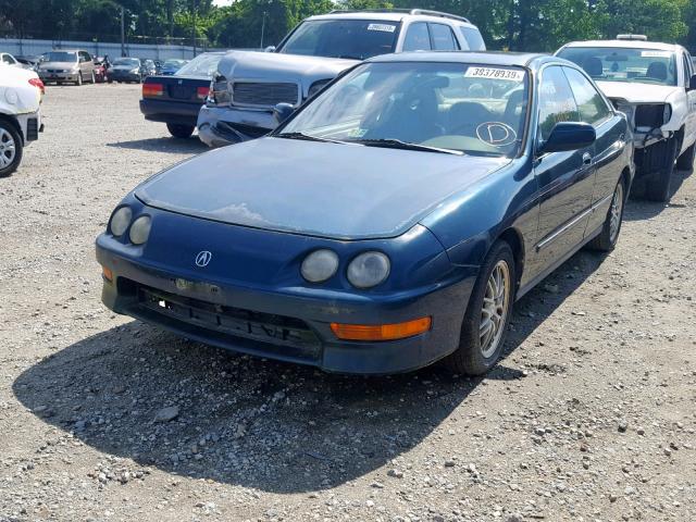 JH4DB7669WS001630 - 1998 ACURA INTEGRA GS GREEN photo 2