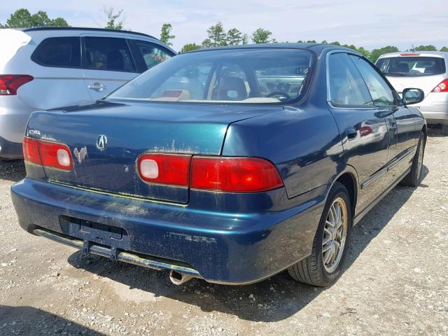 JH4DB7669WS001630 - 1998 ACURA INTEGRA GS GREEN photo 4