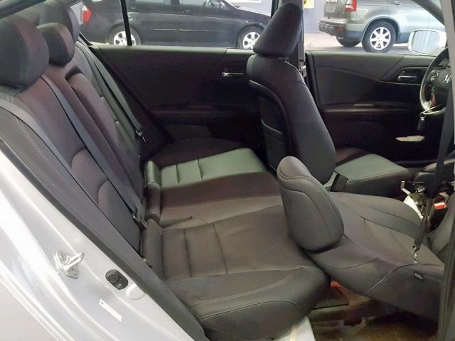 1HGCR2F89DA136589 - 2013 HONDA ACCORD EXL SILVER photo 6