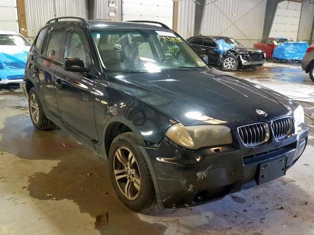 WBXPA93456WD31909 - 2006 BMW X3 3.0I BLACK photo 1