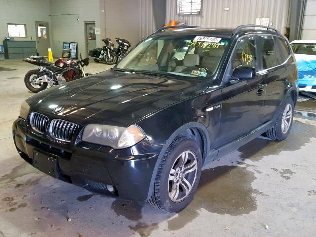 WBXPA93456WD31909 - 2006 BMW X3 3.0I BLACK photo 2